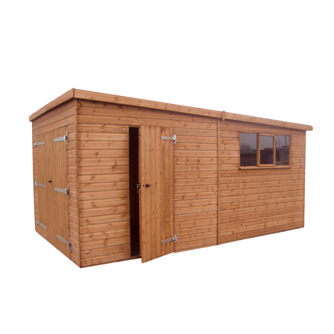Pent Garage
