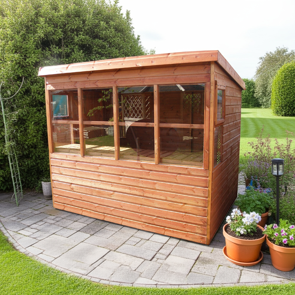 Sunflower Potting Shed
