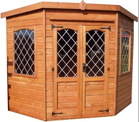 Corner Leaded Summerhouse