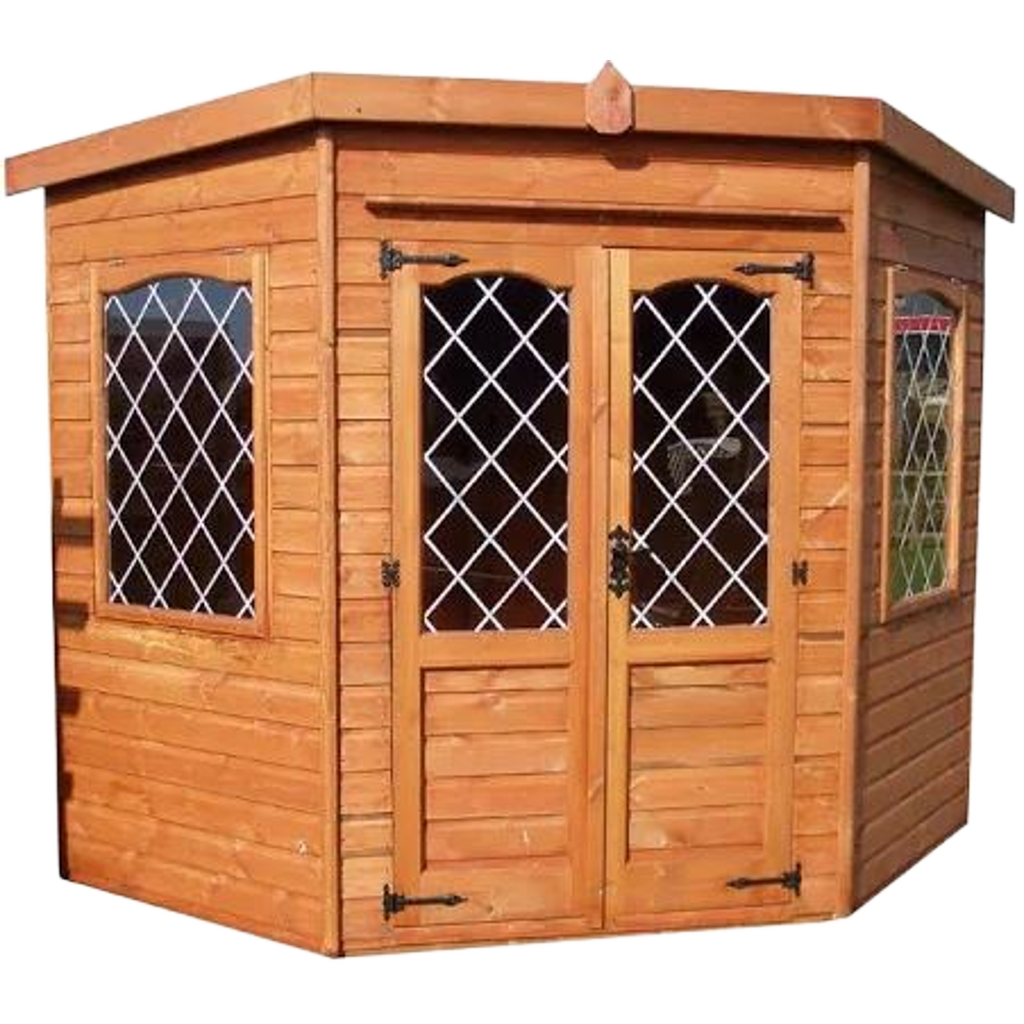 Corner Leaded Summerhouse