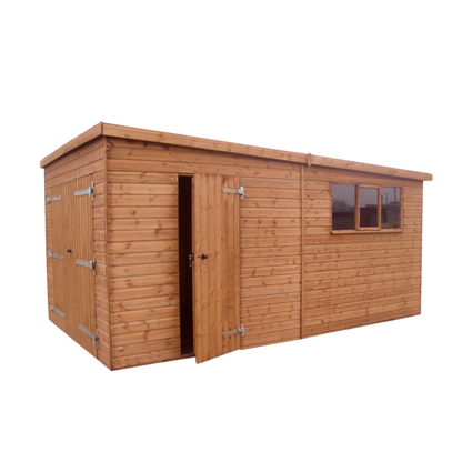 Pent Garage